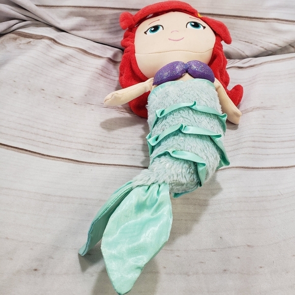 Disney Baby Ariel Princess Little Mermaid Plush Stuffed Toy 12 Inch 2023 - Picture 5 of 10